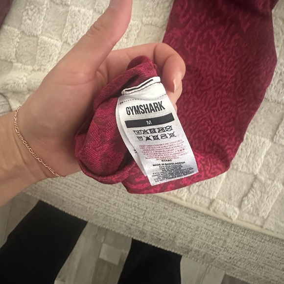 Gymshark Light Blue Seamless Leggings - Size M - Picture 10 of 16